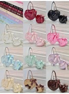 Sheep Puff Cookie Heart Bag(4th Reservation/11 Colours/2 Sizes/Full Payment Without Shipping)